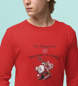 Christmas Bells, Santa's Arrival: BestFull Sleeve T-shirt For Boys Girls,Red Best Gift for Secret Santa