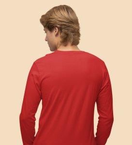 Savage Santa: Cool DesignerFull Sleeve T-shirt Red Perfect Gift For Secret Santa