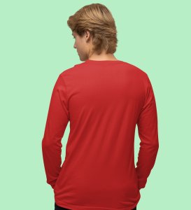 Happy Santa: Best DesignerFull Sleeve T-shirt Red Best Gift For Kids