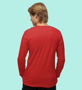 Santa's Secret Santa: Elegantly DesignedFull Sleeve T-shirt Red Perfect Gift For Secret Santa