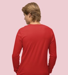 Christmas Bells: Best DesignerFull Sleeve T-shirt Red Perfect Gift For Christmas Eve