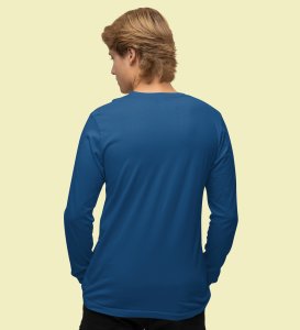 Don't You Run : Tranform Your Fashion withBlueFull Sleeve T-shirt Marathi Theme - BPA-Free, Perfect for Holiday Workout