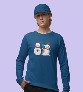 Funny Snowman: Best Comic DesignedFull Sleeve T-shirt by (brands) Perfect Gift For Kids