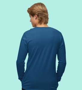 Santa's Lovestory: Romantic DesignerFull Sleeve T-shirt Blue Amazing Gift For Boys Girls