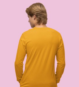 Society Against Santa: Unique DesignedFull Sleeve T-shirt Yellow Best Gifts For Secret Santa