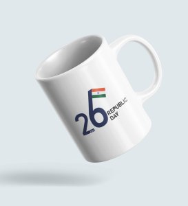 26th January Our Pride White Printed Coffee Mug For gifts