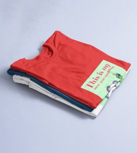 No More 2023 Only 2024 Red New Year Printed T-shirt For Mens