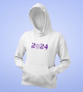 2024 The Best Year,  New Year Printed Hoodies For Mens