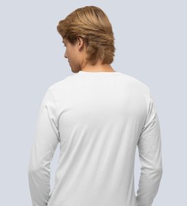 Unity Of The Nation White Best Republic Day Printed Full Sleeve T-shirts For Men