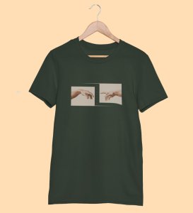 Trapped Into A Soul Designed T-shirt by Green Cotton