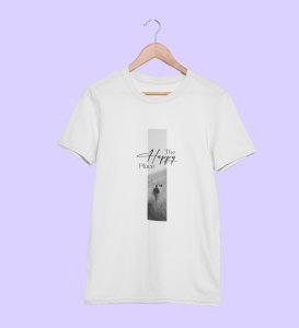 Home, Dress Boldly: White Signature Front Graphic Oversized Tee - Men's Urban Chic