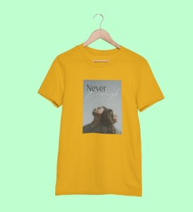 Inadequate, City Lights Collection: Yellow Front Graphic Oversized Tee - Men's Style Defined