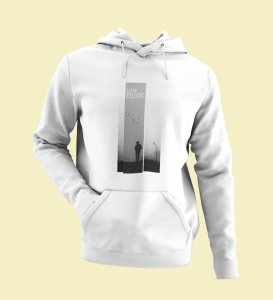 Soltitude,White Bold & Beyond: Front Printed Oversized Hoodie - Men's Streetwear Upgrade