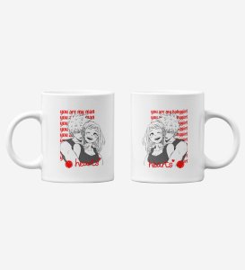You Are My Man/You Are My Baby Girl Printed Coffee Mugs For Couples