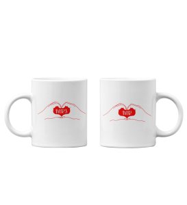 Mr/Mrs Printed Couple Coffee Mugs
