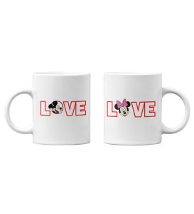Lover's Point Printed Coffee Mugs For Couple