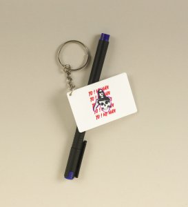 Lover's Paradise: Sublimation Printed Key-Chain, Best Gift For Singles ( Pack of 2 )