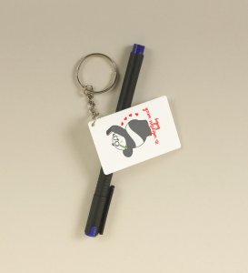 Valentine Is Already Here: Attractive Printed Key-Chain, Best Gift For Singles ( Pack of 2 )