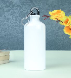 Pure Love: Attractive Printed Aluminium Sipper/Water Bottle, Best Gift For Singles