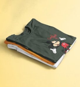 I Am Single Again (Green) T-Shirt For Singles With Print