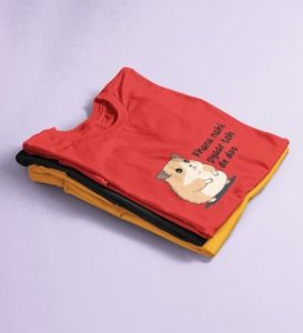 Little Hamster Wants Love: Amazingly Printed (Red) T-Shirt For Singles