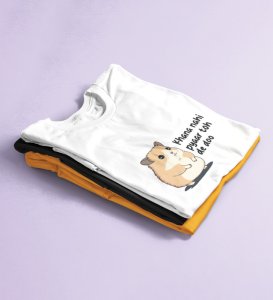 Little Hamster Wants Love: Amazingly Printed (white) T-Shirt For Singles