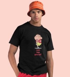 Self-Love : Amazingly Printed (black) T-Shirt For Singles
(black) T-Shirt For Singles With Print