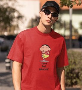 Self-Love : Amazingly Printed (Red) T-Shirt For Singles
(Red) T-Shirt For Singles With Print