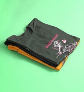 Sending Love: Printed (Green) T-Shirt For Singles