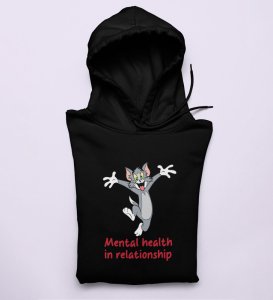Tom Is Mad In Love: (black) Hoodies For Singles