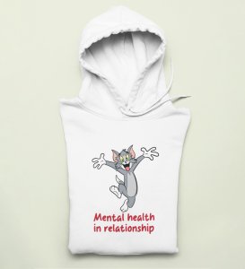 Tom Is Mad In Love: (white) Hoodies For Singles