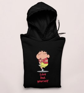 Self-Love : (black) Hoodies For Singles With Print