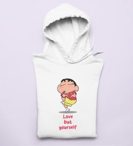 Self-Love : (white) Hoodies For Singles With Print