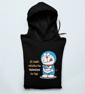 Michan's Lover: Printed (black) Hoodies For Singles