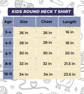 Beary bear, Printed Cotton Tshirt (Orange) for Boys