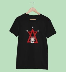 Yuji Itadori Cotton Black Tshirt For Mens and Boys