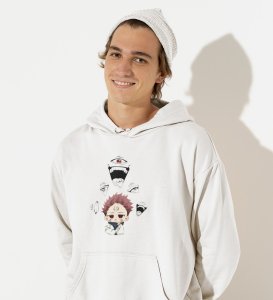 Sarcastic Itadori Cotton Printed Hoodies For Mens and Boys