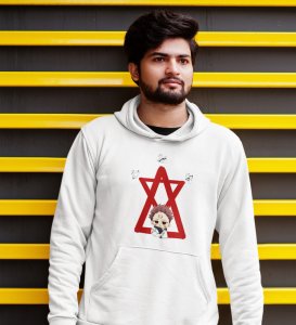 Yuji Itadori Printed Cotton White Hoodies For Mens and Boys