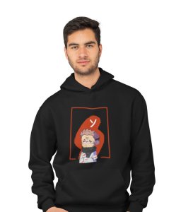 Pissed Itadori Cotton Black Hoodies For Mens and Boys