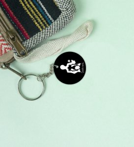 Shinigami Meets Genius Anime Printed Round Keychains Pack of 2