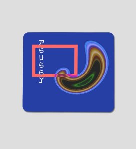 Serene Swirl Printed Mousepads Suitable For Gaming, Computer, Laptop, Home & Office