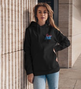 The Ultimate Off-Road Machine All-Terrain Beast Printed Black Hoodie for Women