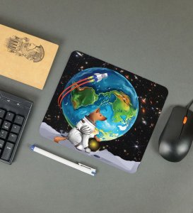 First in Orbit: Laika's Space Tale Printed MousePad