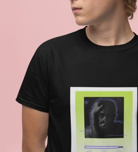 Silence Hurts Too: Right Now I Need You Here Graphic Printed Black T-shirt