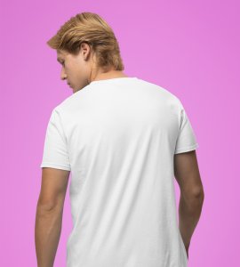Intense Stare : Feeling the Heat Graphic Printed White T-Shirt